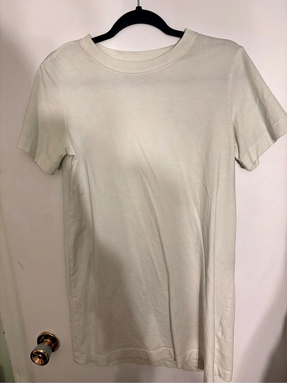 H&M Women's Short Sleeve dress in white Size XS